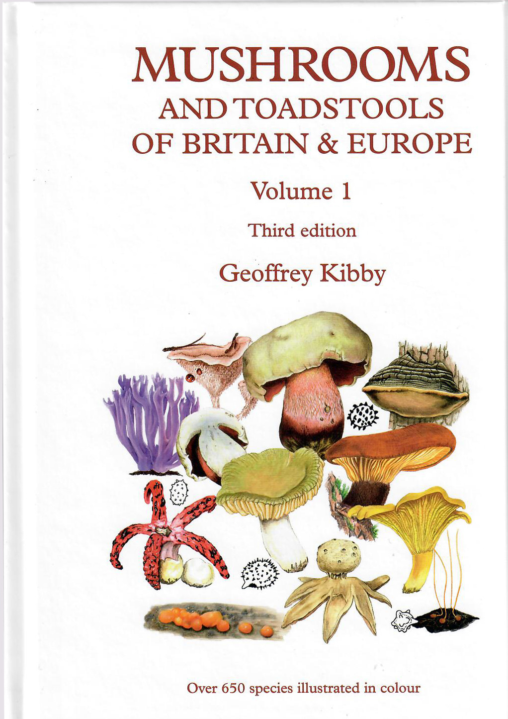 Mushrooms and Toadstools of Britain & Europe, Volume 1, Third edition