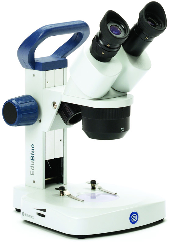 EduBlue Binoculaire Stereomicroscoop 10x/30x, Tandbeugelstatief