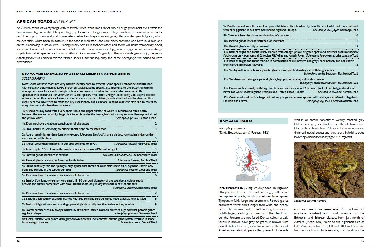 Handbook of Amphibians and Reptiles of North-East Africa