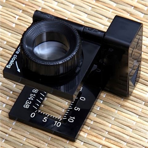 Dradenteller Opvouwbaar met LED - 11,5x15mm