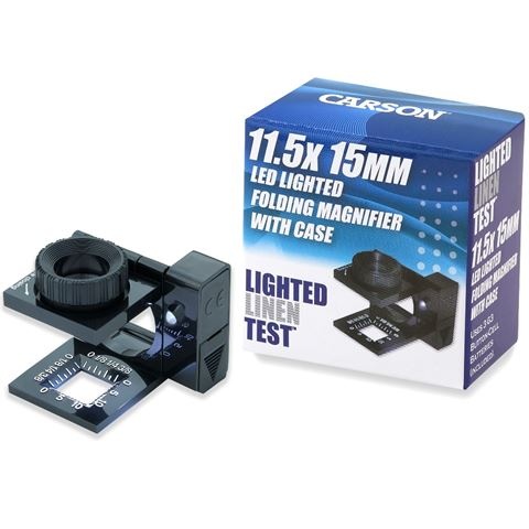 Dradenteller Opvouwbaar met LED - 11,5x15mm