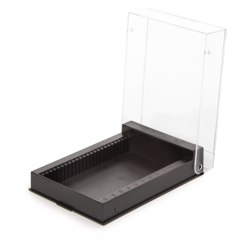 Preparaatdoos plastic voor 25 preparaten (76x26mm)