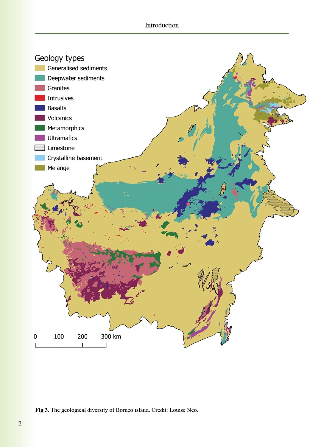 The Endemic Plant Genera in Borneo