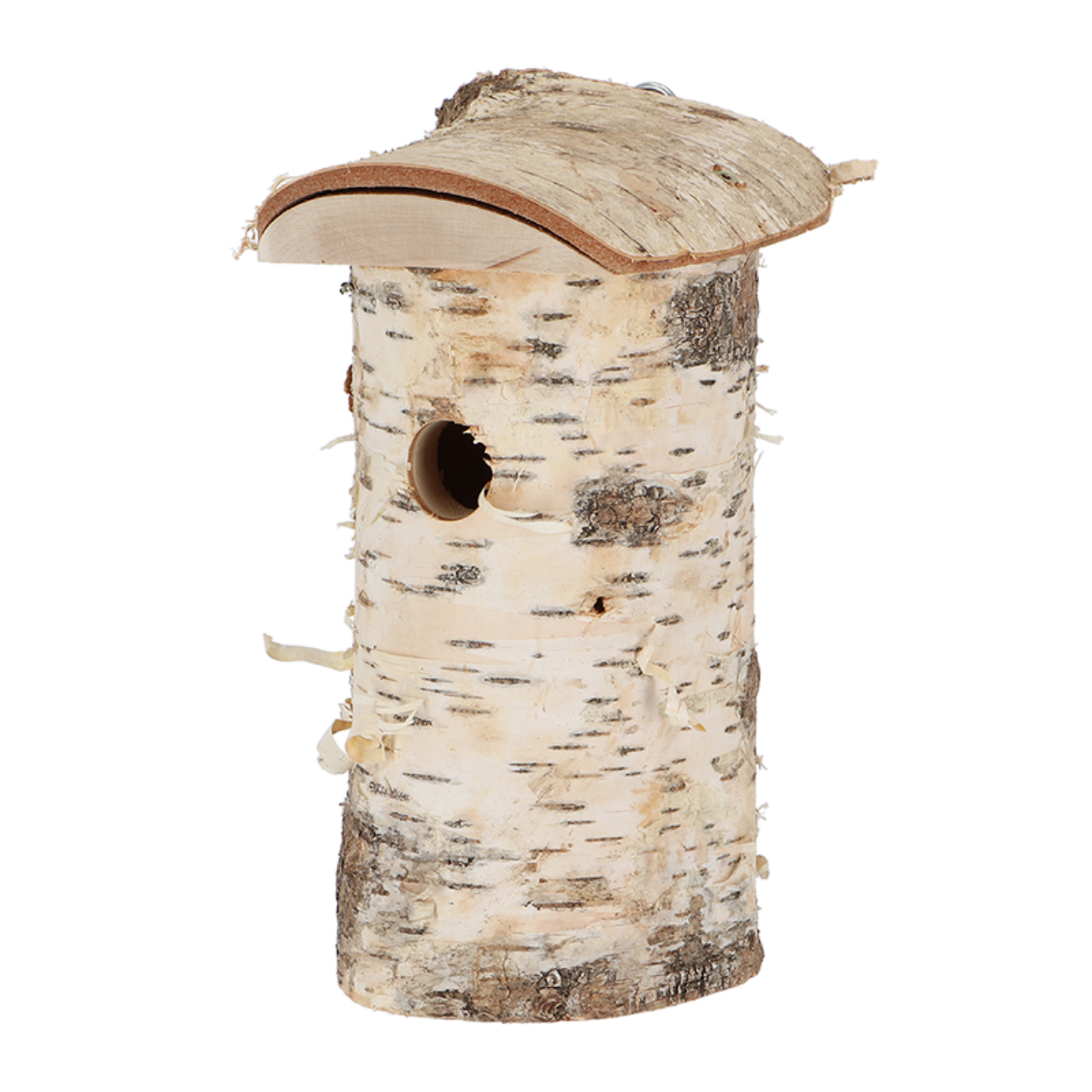 Bird House Blue Tit Birch