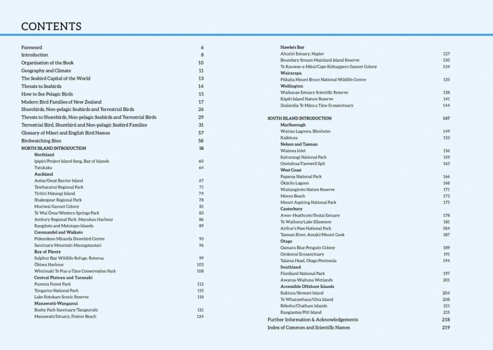 The 50 Best Birdwatching Sites in New Zealand (2nd edition)