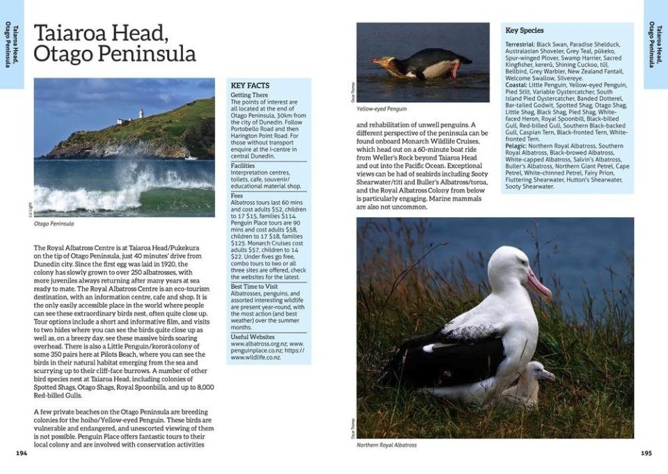 The 50 Best Birdwatching Sites in New Zealand (2nd edition)