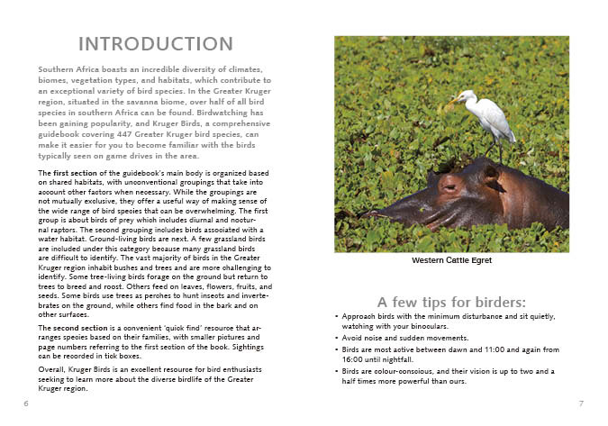 Kruger Birds - second edition