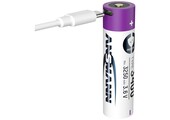 Ansmann Li-Ion USB-C  Rechargeable 18650 3400 mAh battery