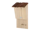 Bat box bark roof