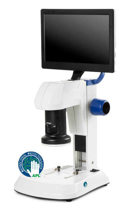 Euromex EduBlue digital zoom microscope with integrated 5 MP CMOS camera