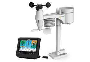 National Geographic WLAN Farbwetterstation mit 7-in-1 Profi-Sensor
