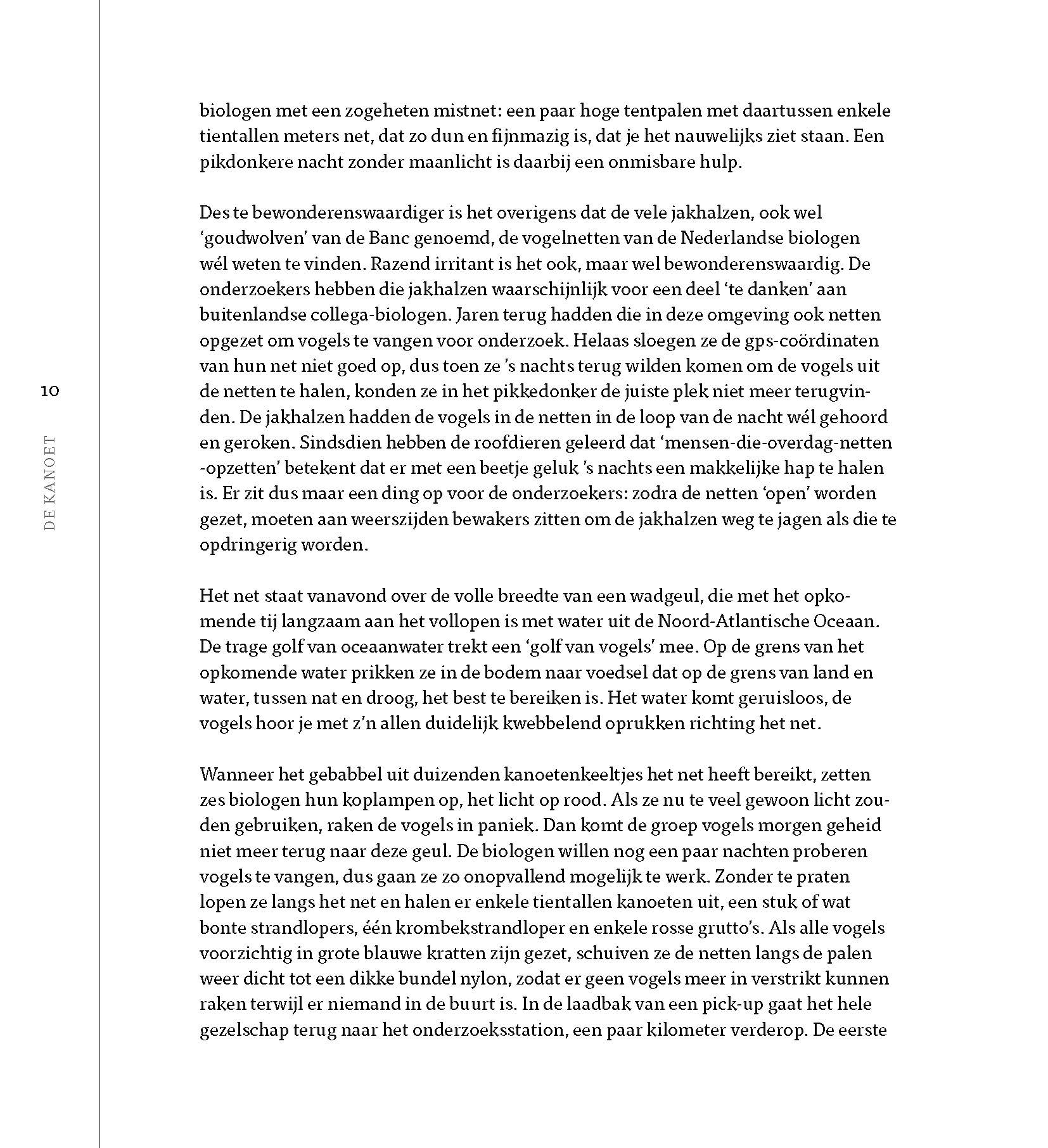 De kanoet - De veranderende wereld door de ogen van een trekvogel