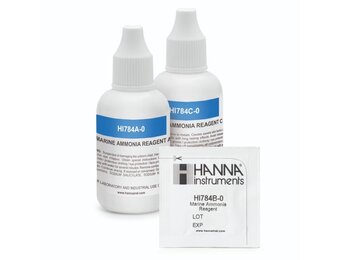 HI784-25 Reagents for Ammonia in Seawater, 25 Tests