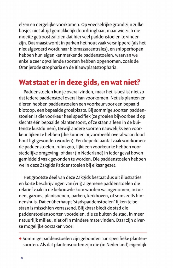 Zakgids Paddenstoelen - 130 soorten in stad, dorp en tuin