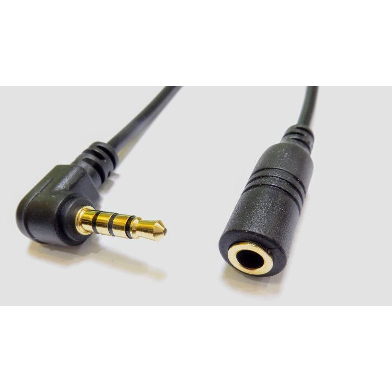 3.5 mm TRS naar TRRS-microfoonadapter