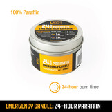 Uco 24-hr Emergency candle, paraffin