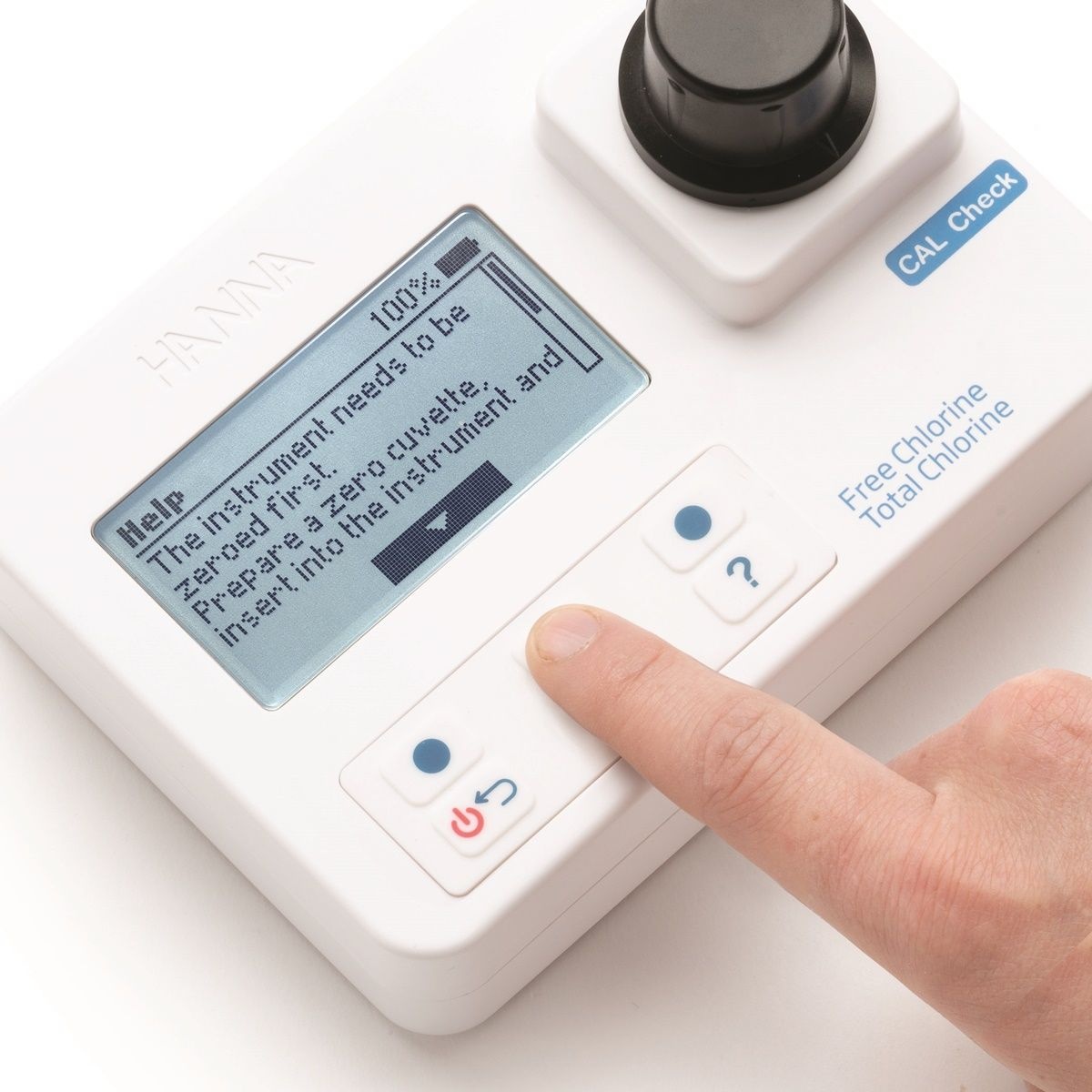 HI97711 Tragbaren Photometer für Chlor frei & gesamt, 0,00 - 5,00 mg/L