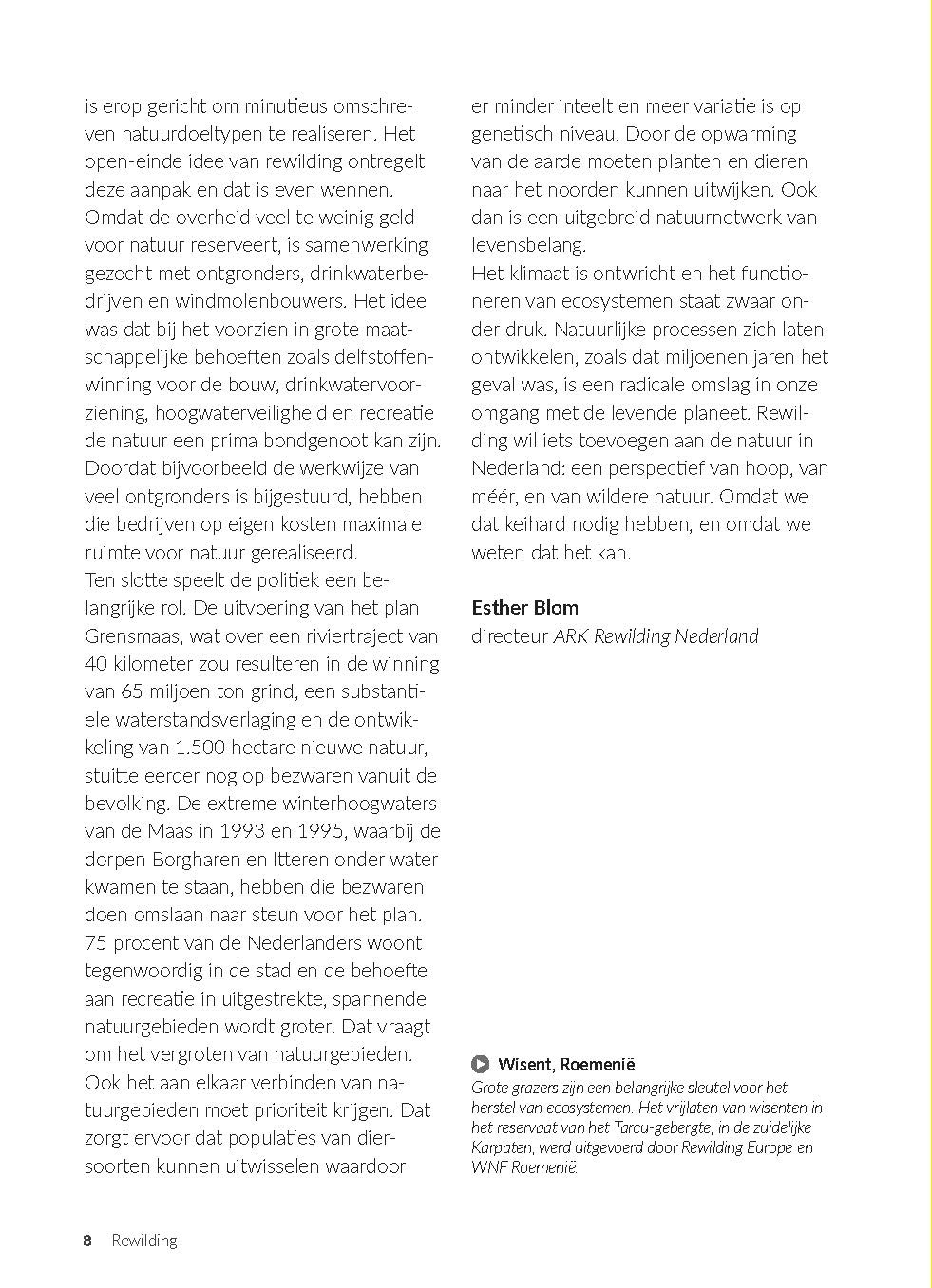 Rewilding - De vernieuwende wetenschap van ecologisch herstel