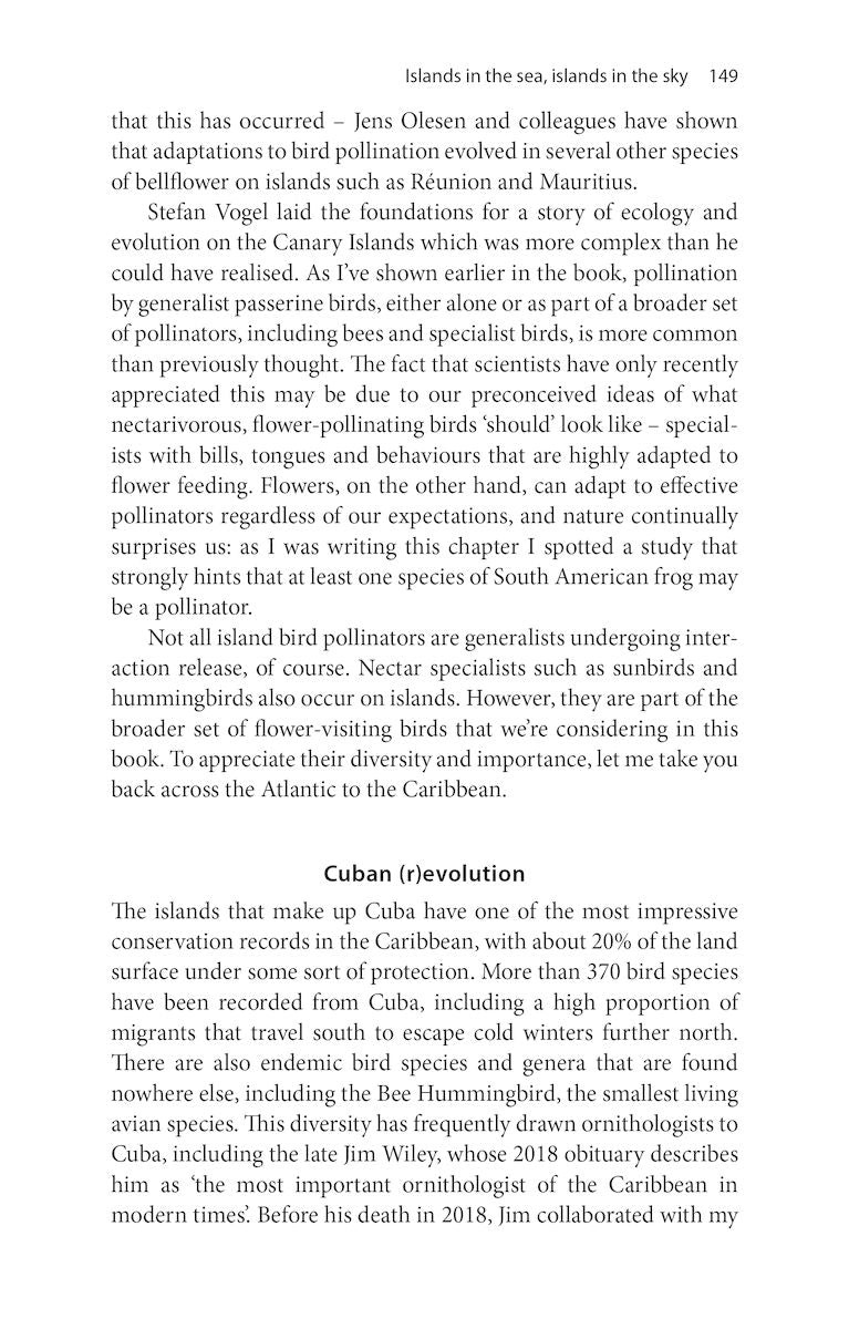 Birds and Flowers - An Intimate 50 Million Year Relationship