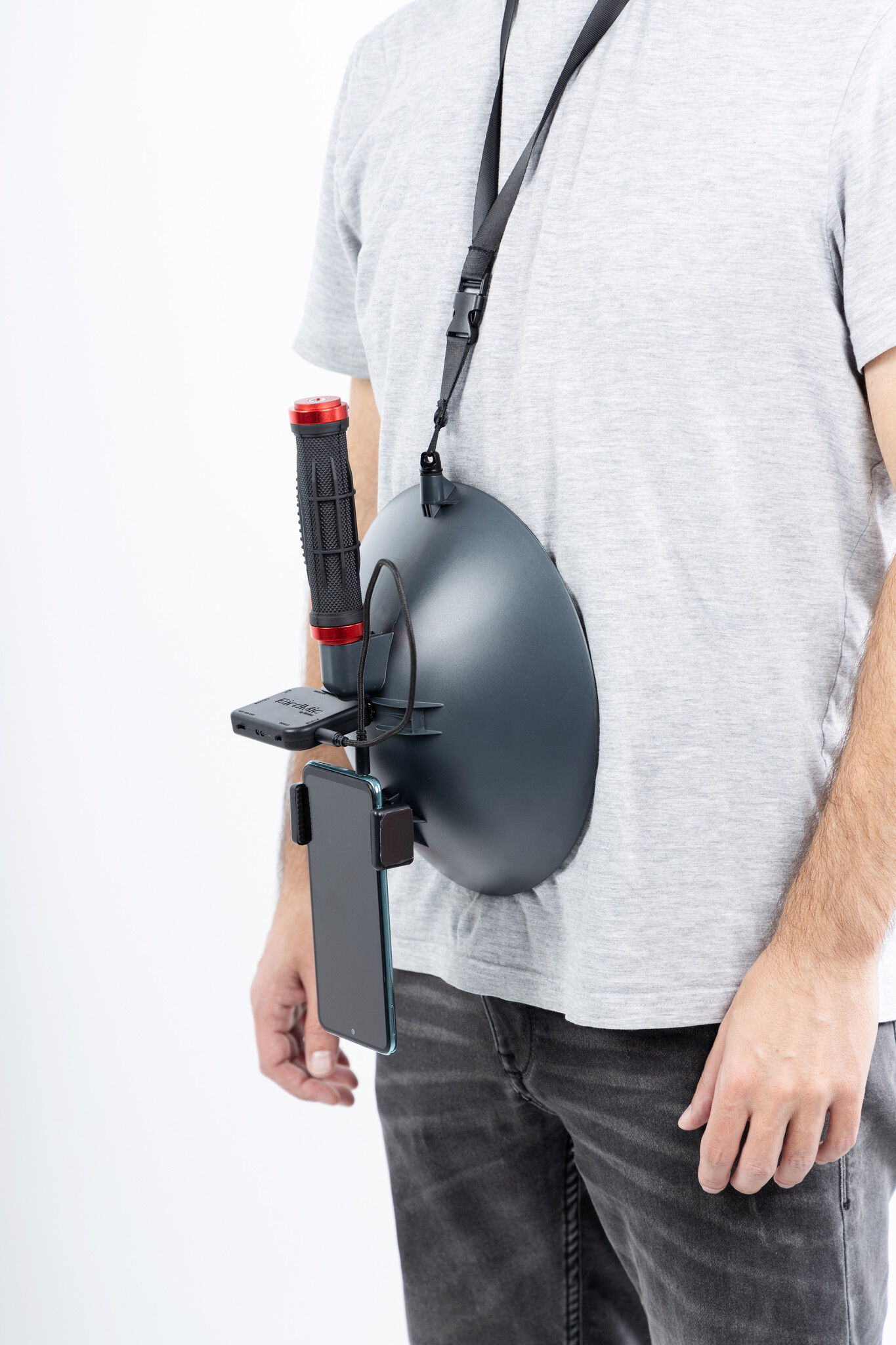 BirdFox BirdMic Pakket – Parabool Microfoon met Audio-interface