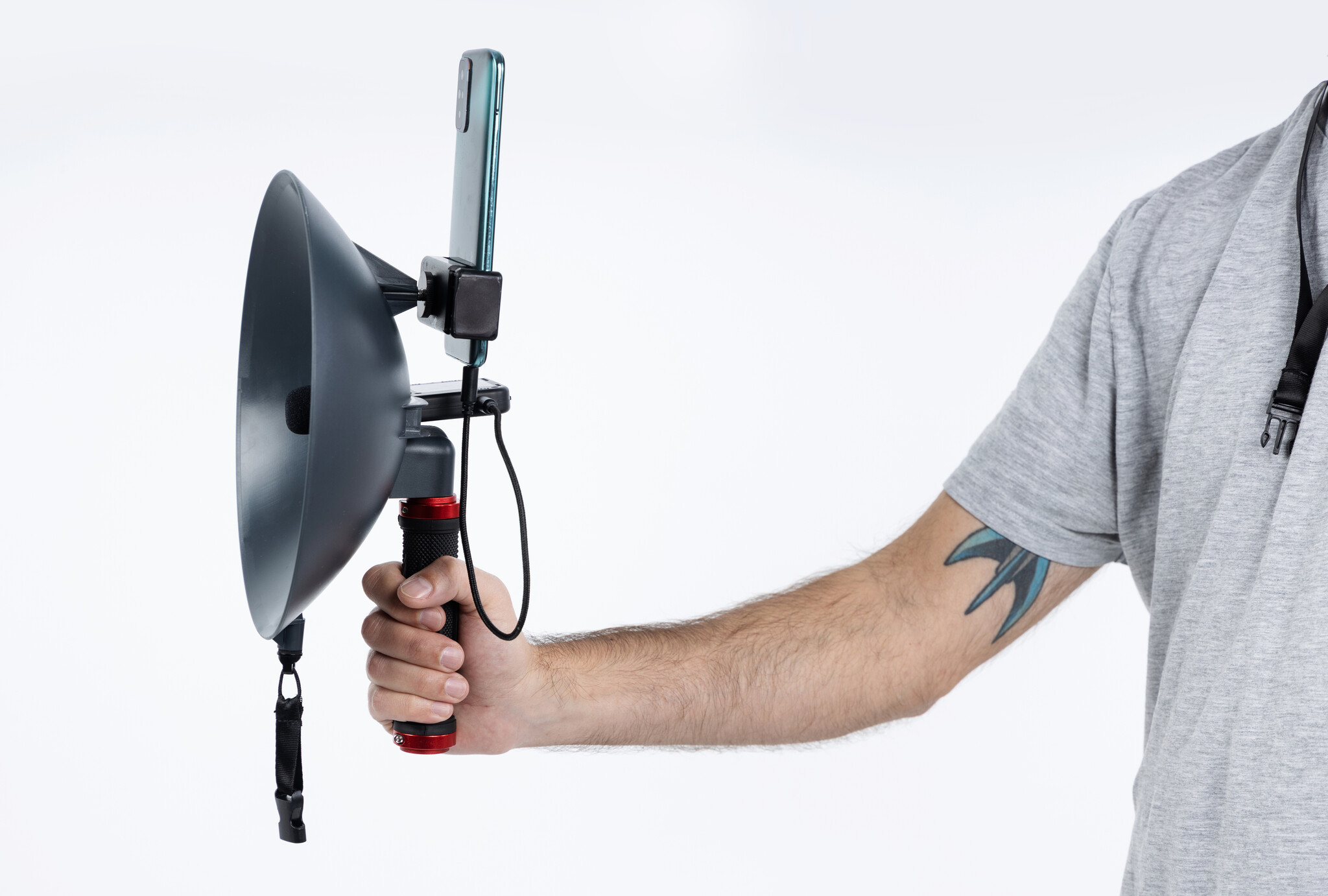 BirdFox BirdMic Pack – Parabolmikrofon mit Audioschnittstelle