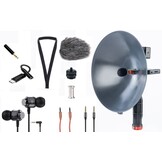 BirdFox BirdMic Pakket – Parabool Microfoon met Audio-interface