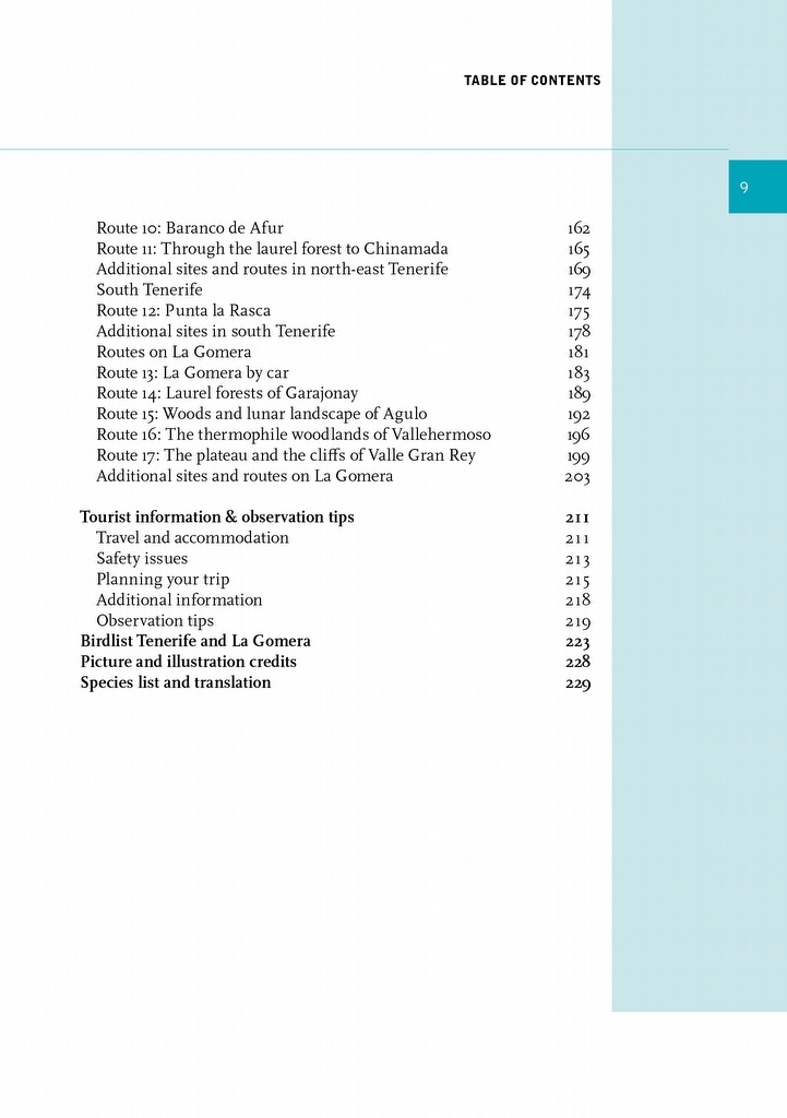 Crossbill Guide Tenerife and La Gomera - Canary Islands - Spain