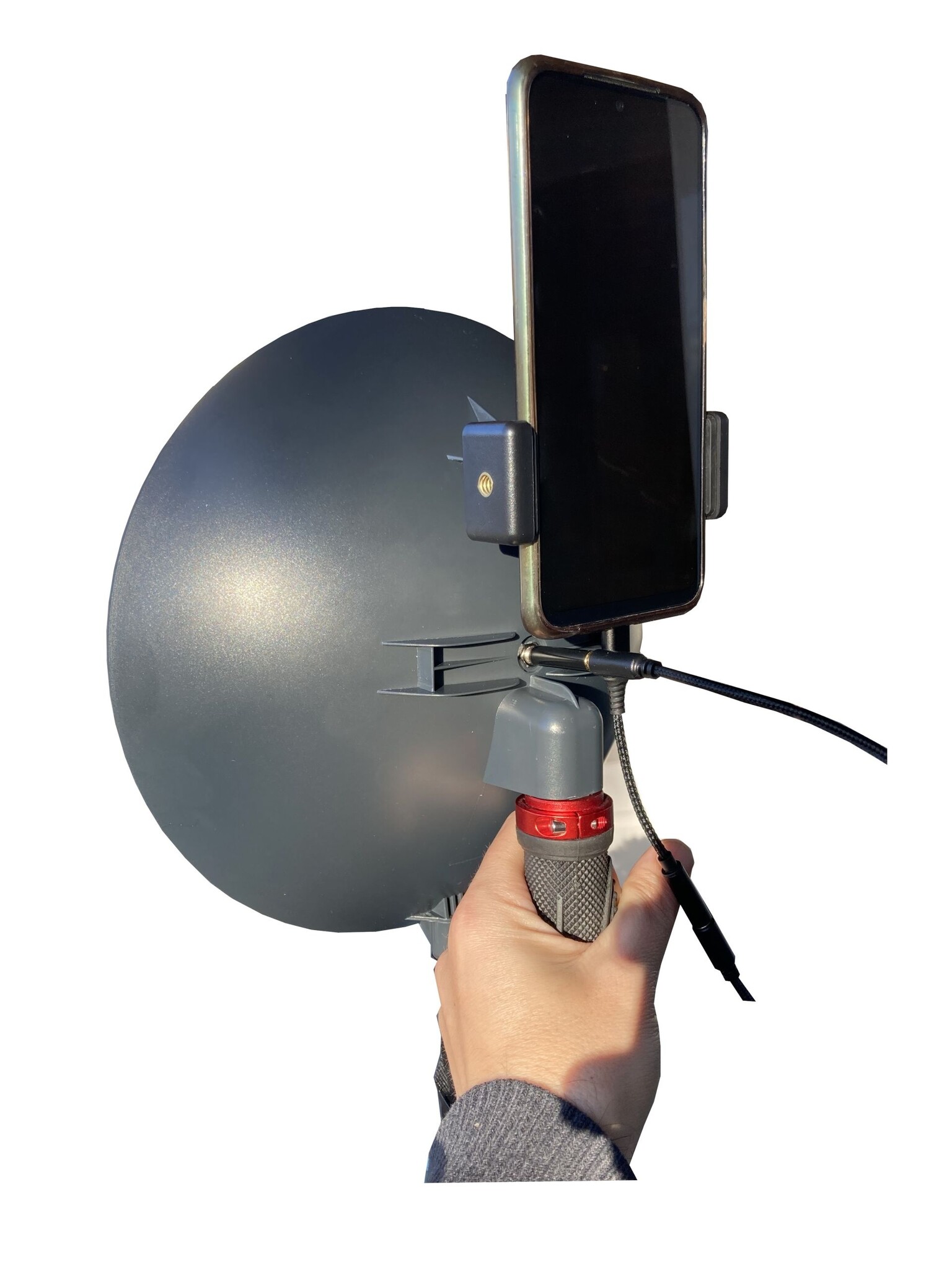 BirdFox Smartphone Kit for BirdMic Parabolic Microphone