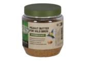 Peanut butter for wild birds with kibbled nuts