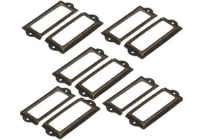 Metal tag holders 10x