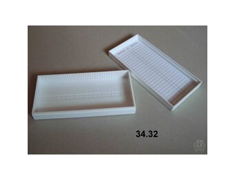 Präparatkasten für 50 Objektträgern (76x26mm)