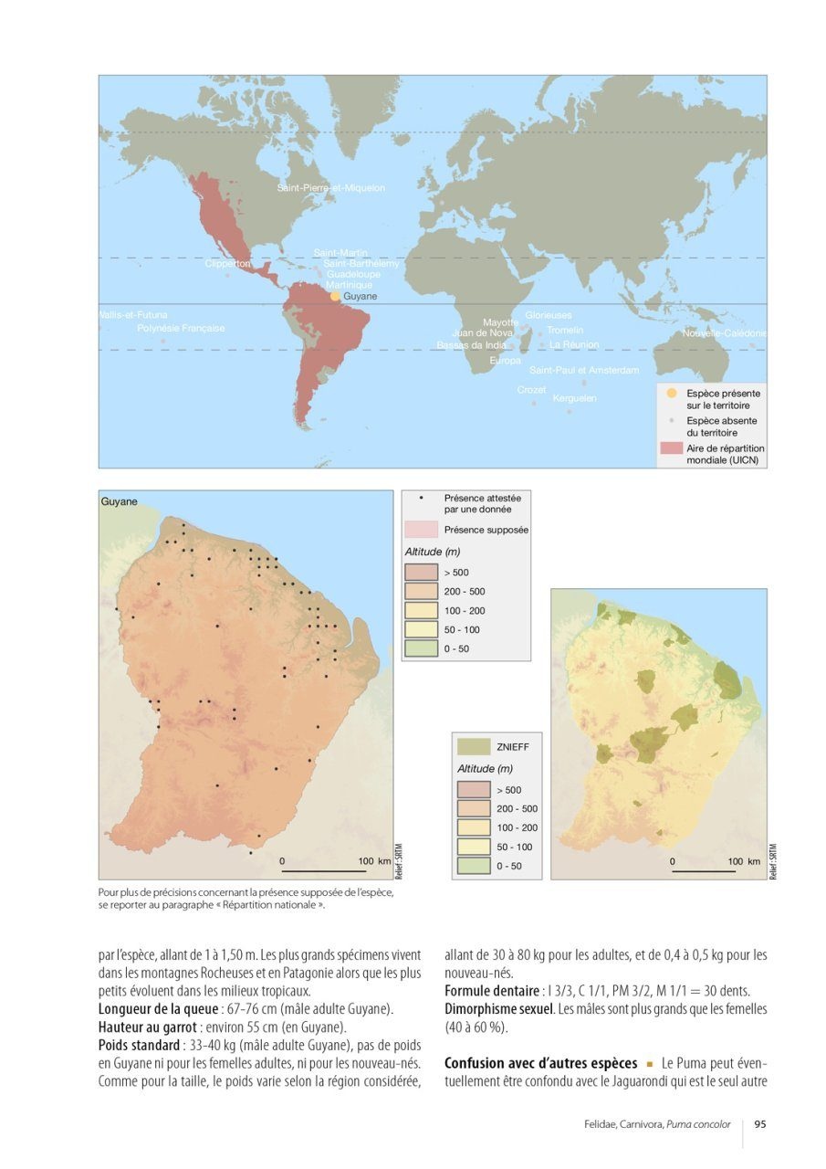 Atlas des Mammifères Sauvages de France Volume 3 - Carnivores et Primates