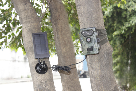 Camouflage Trail Camera Solar Panel