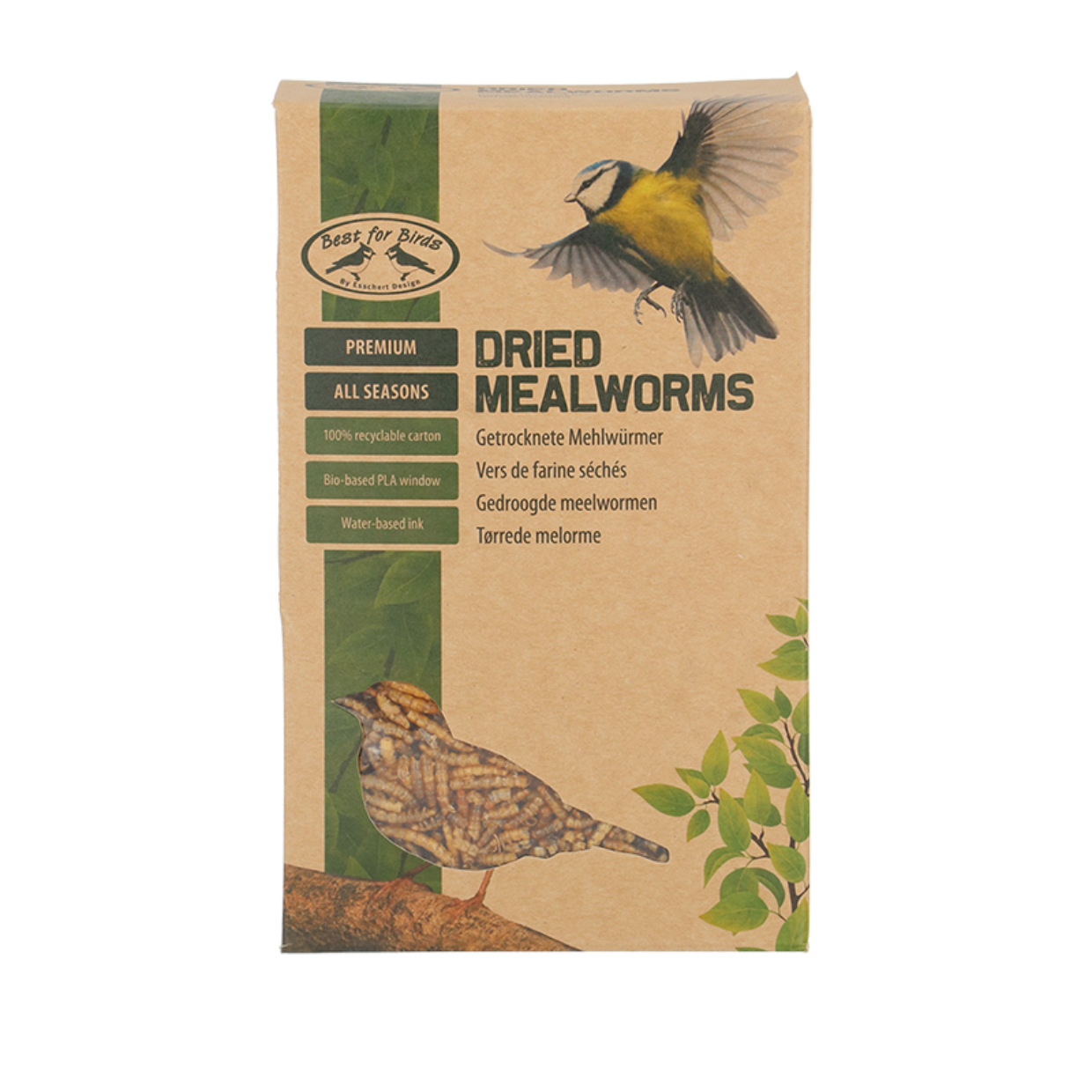 Getrocknete Mehlwürmer - 250 gramm