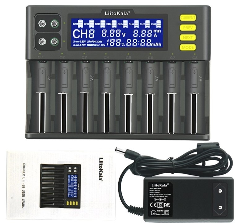 LiitoKala Lii-S8 Charger