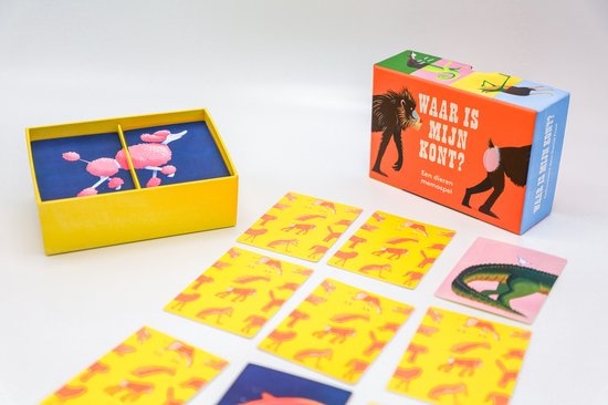 Wo ist mein Hintern? - Memo-Spiel