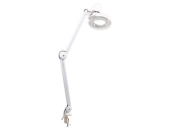 Byomic Tischlupe v2 mit Klemme LED