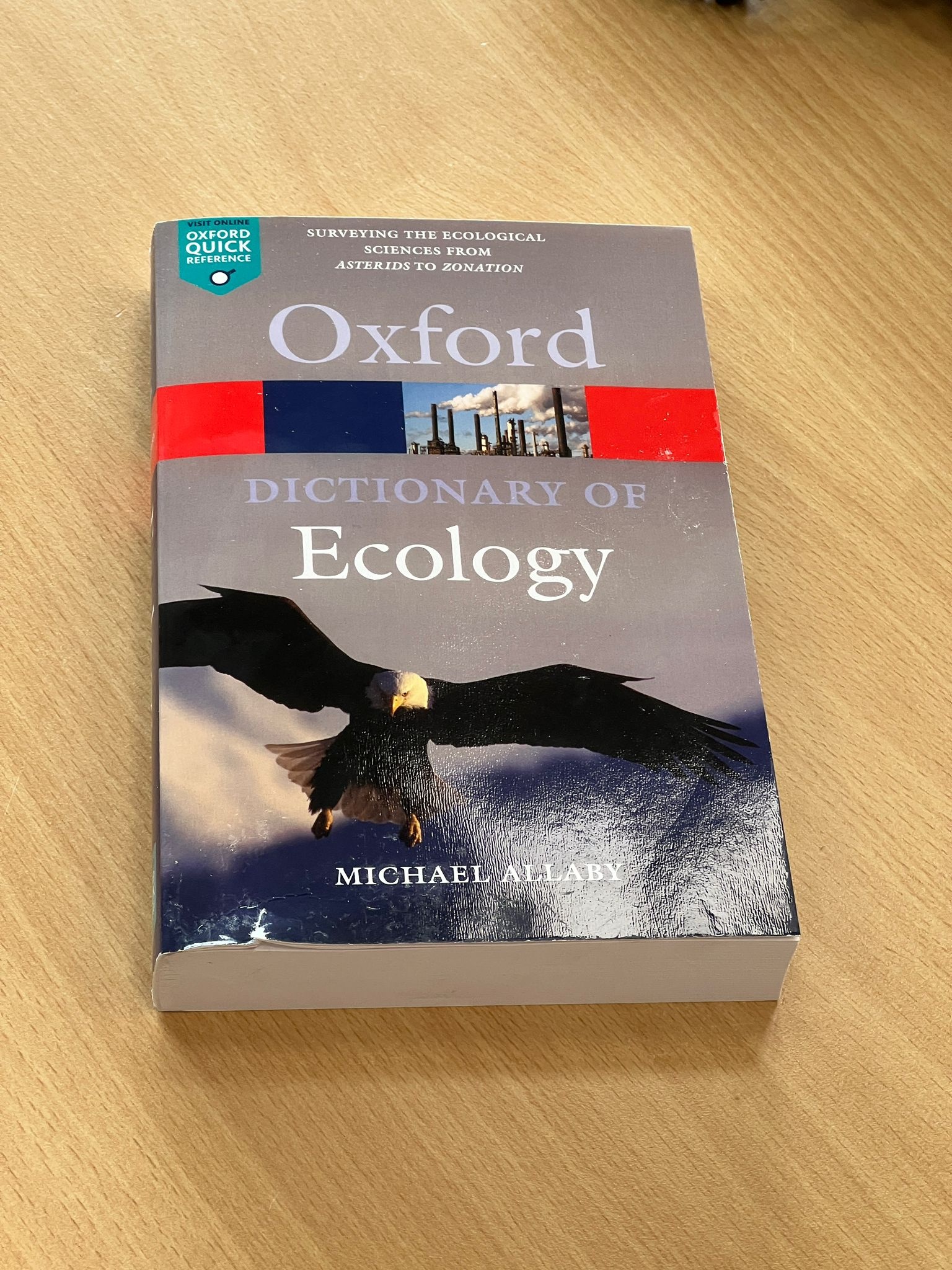 Beschadigd exemplaar - Oxford Dictionary of Ecology