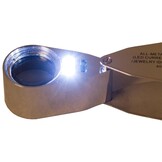 Levenhuk Inslagloep Zeno Gem M11 LED+UV 40x metaal 25mm