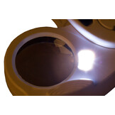 Levenhuk Folding Magnifier Zeno Gem M7 LED+UV 45x 25mm