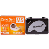 Levenhuk Inslagloep Zeno Gem M5 LED 40x 25mm