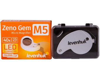 Levenhuk Inslagloep Zeno Gem M5 LED 40x