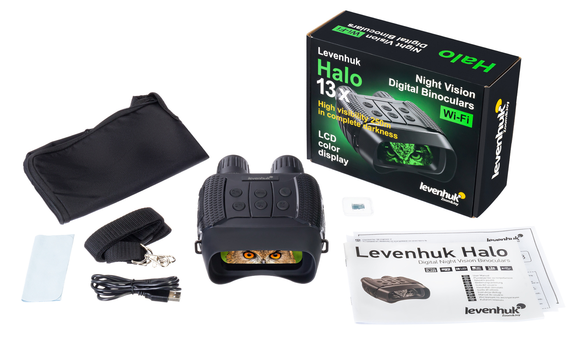 Levenhuk Halo 13X Digital Night Vision Binoculars