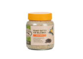 Peanut butter for wild birds with fruits