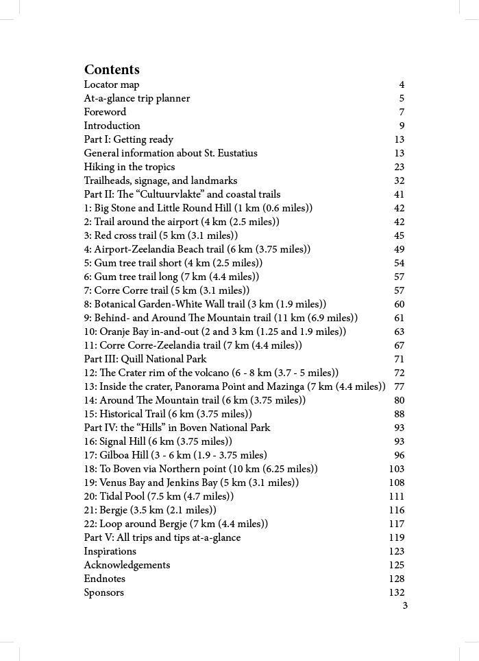 Hiking on St. Eustatius - A tale of love and friendship