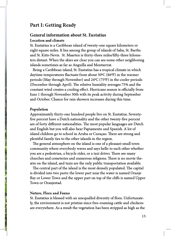 Hiking on St. Eustatius - A tale of love and friendship