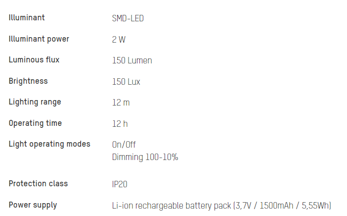 specs Mobile 3-in-1 lamp
