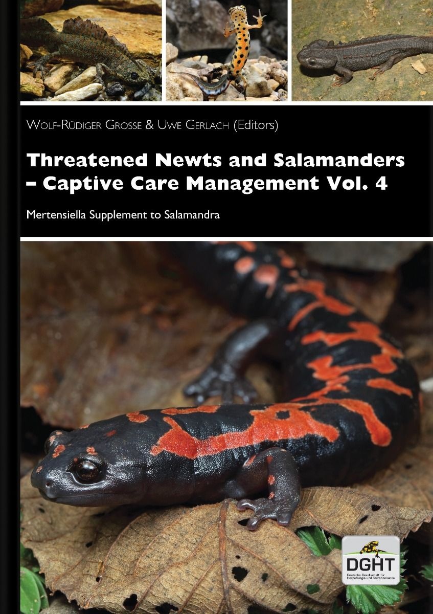 Threatened Newts and Salamanders – Captive Care Management, Vol. 4