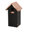 Nestkast koolmees zwart koper