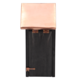 Nistkasten Kohlmeise schwarz Kupfer